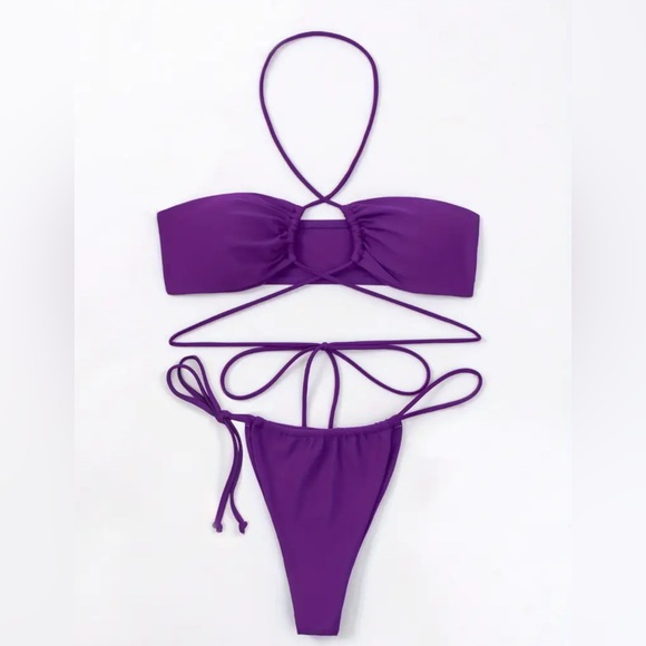 🛍️NEW ZARA BIKINI CAN BE WORN MULTIPLE WAYS - Picture 1 of 5